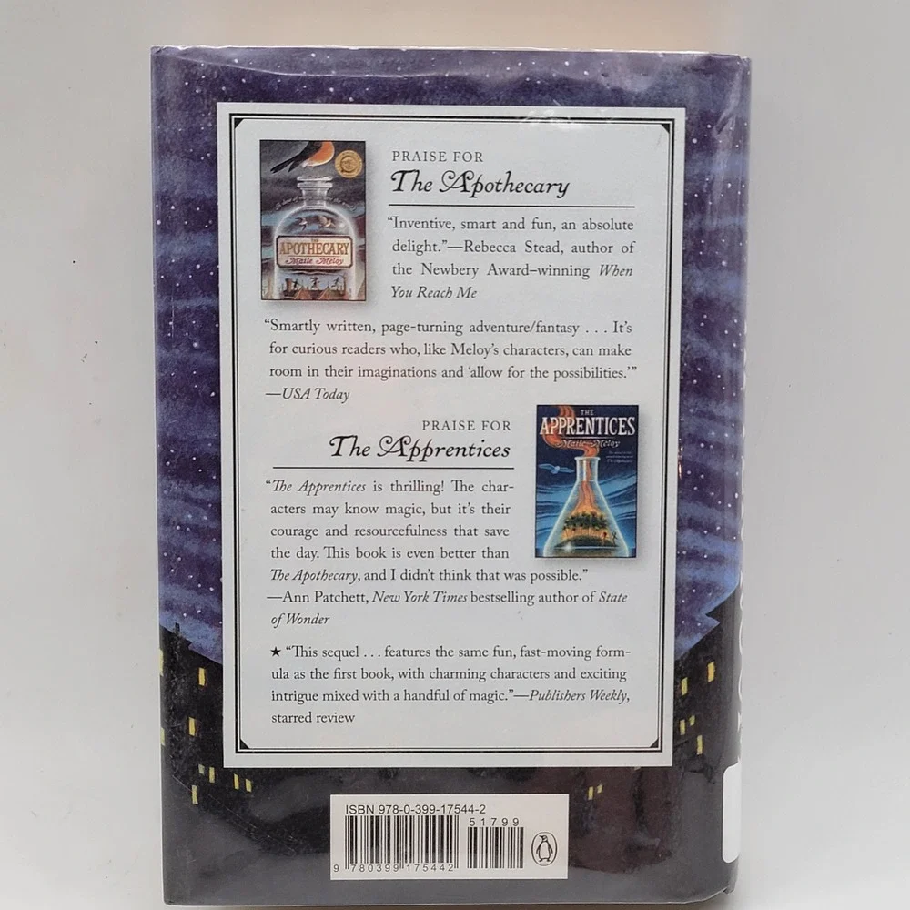 Maile Meloy The After-Room Hardcover Ex-Library Apothecary Series Book 3 Good